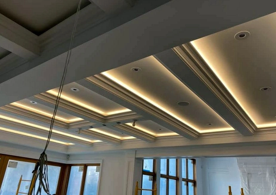 Completed residential electrical installation in El Paso